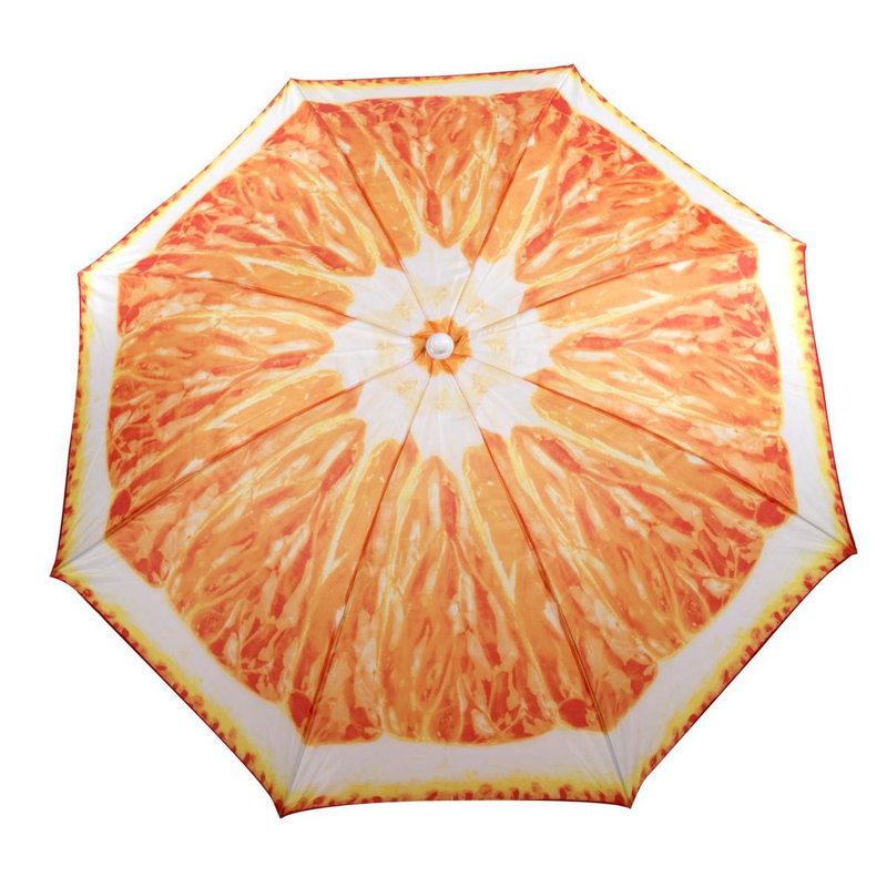 Aljoharah 190cm Market Parasol, Orange