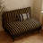 Mid-Century Modern Fabric Living Sofa