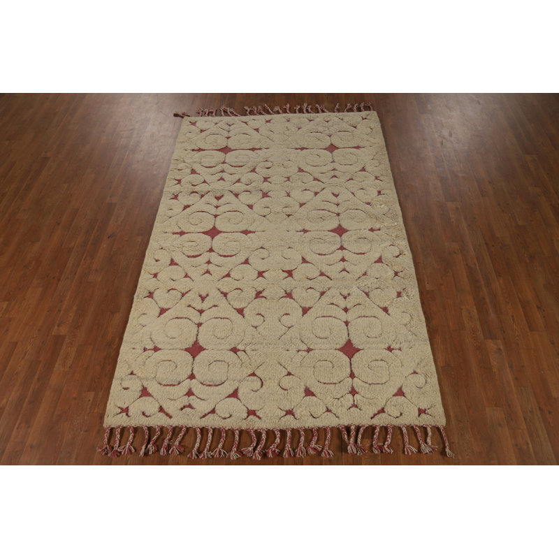 Tapis géométrique indien 5 x 8