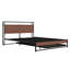 Grand lit plateforme en métal Tinie-1025667713