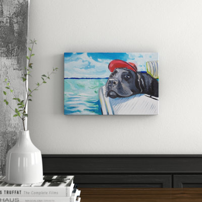 Sailing Lab 1 Piece Wrapped Canvas Wall Art