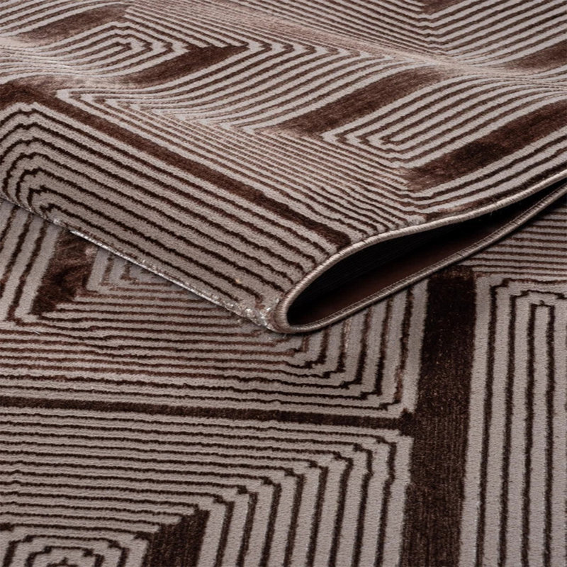 Geometric Indoor / Outdoor Area Rug, Rectangle 160 x 230 cm