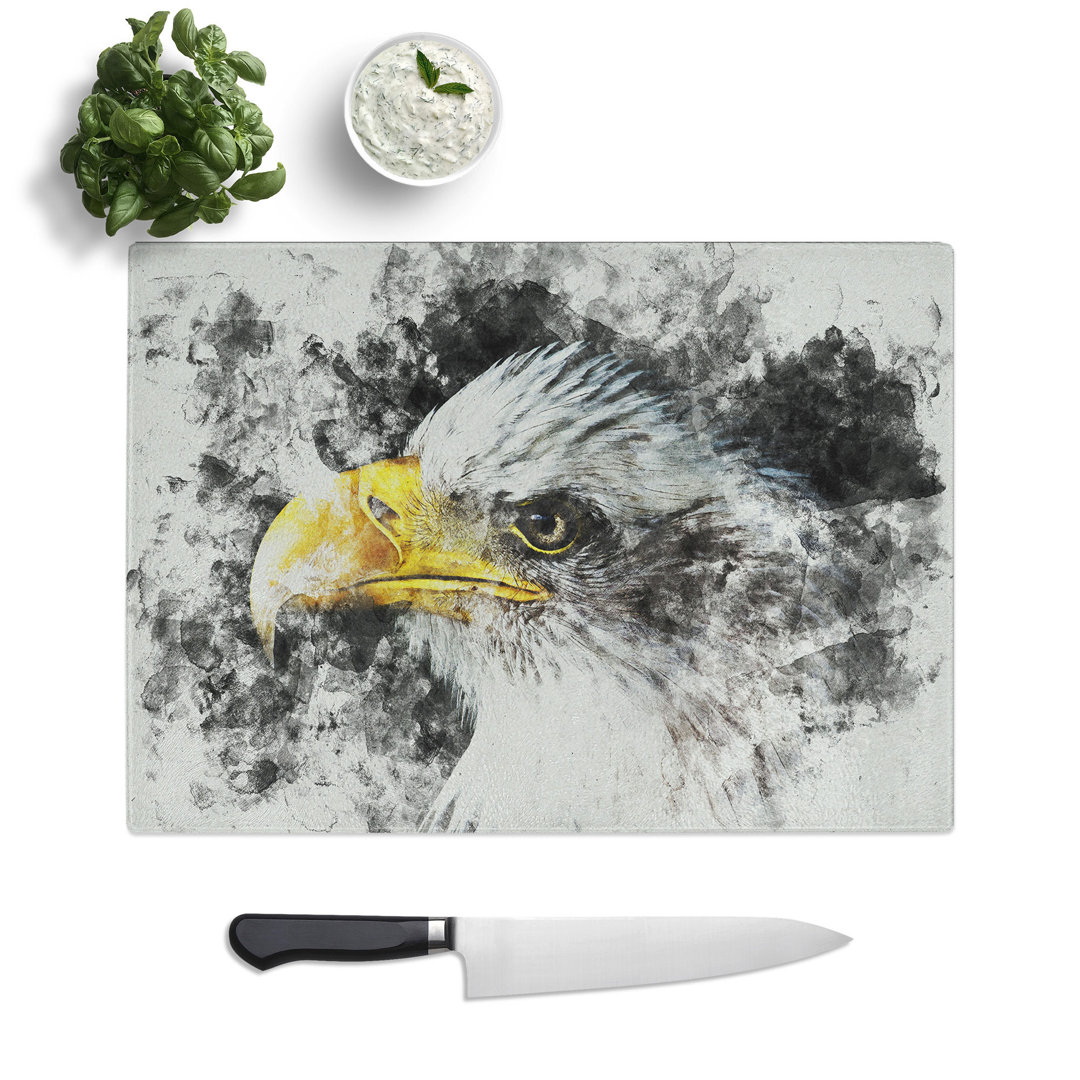 Bald Eagle Vol.1 Watercolour Chopping Board