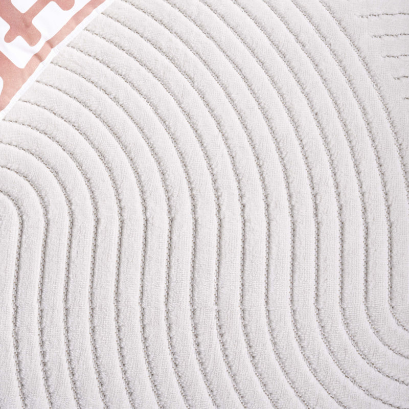 Kany Performance Geometric Shapes Rug, Rectangle 3' x 5'