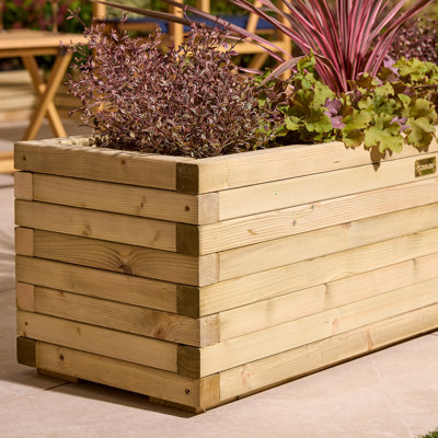 Wood Planter Box
