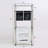 Laundry Hamper 3 Tier Laundry Sorter with 4 Removable Bags for Organizing Clothes