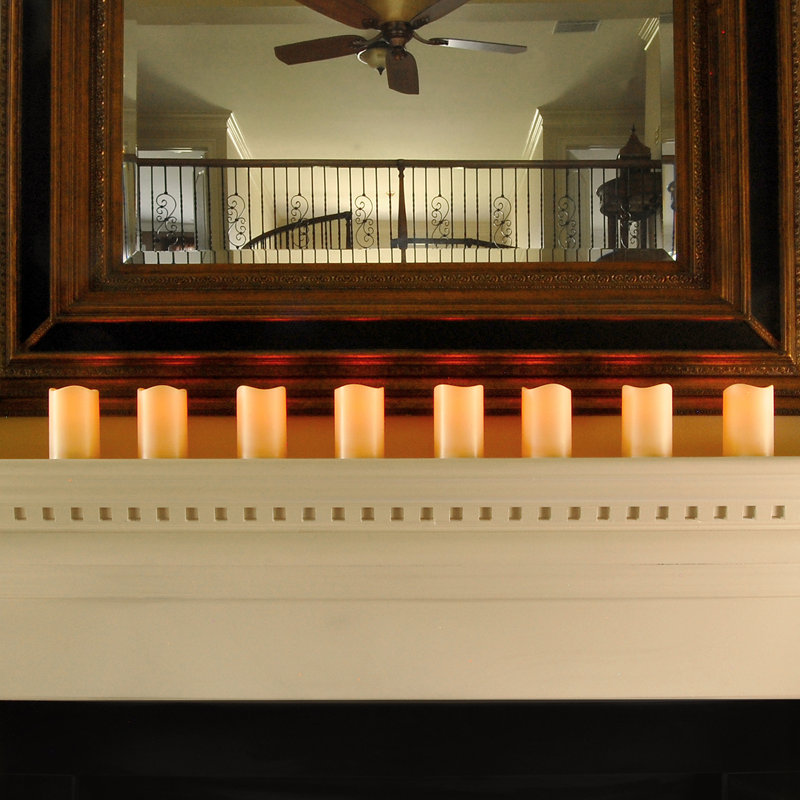 Battery Operated LED Pillar Candles