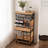 44 Inch Tall Multi-Drawer Vintage Storage Cabinet, Industrial Style Metal Cabinet