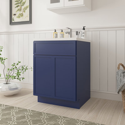 24'' Single Bathroom Vanity Base Only