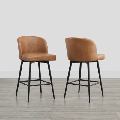 Benedit Swivel 27.1'' Counter Stool