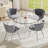 5-Piece Round Dining Table Set for 4-877287312-877287316