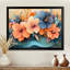 Hibisuc tropical dans une symphonie côtière II - Hibiscus, art mural-576749228-751295387-576749221