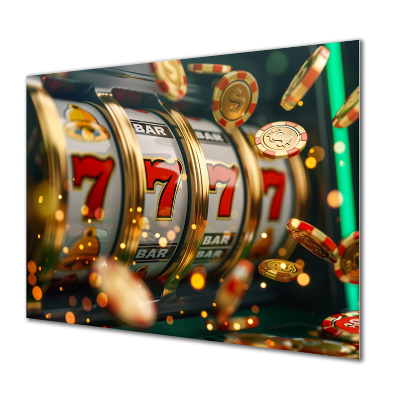 Machine à sous Jackpot Winner II, Métal métal, H 30 po x l 40 po