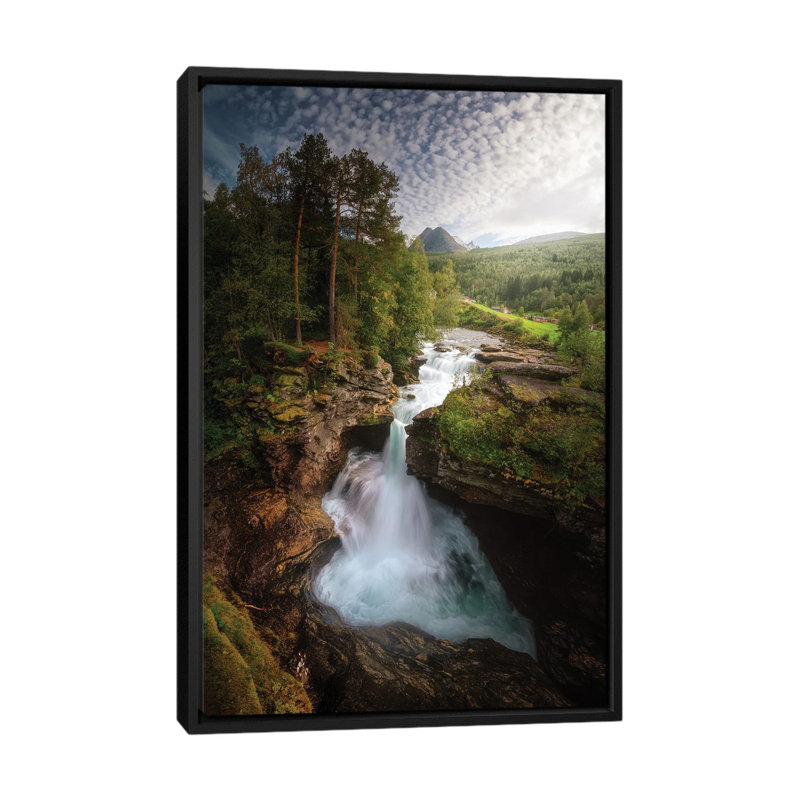 Ve by Juan Pablo De Miguel - Floater Frame Print on Canvas, 101.6 cm H x 66.04 cm W, Black