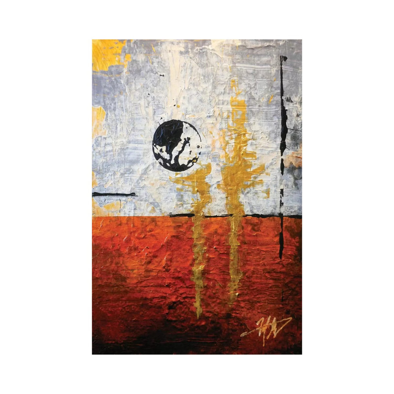 Serenity 1 Piece Wrapped Canvas Wall Art, 66.04 cm H x 45.72 cm W x 3.175 cm D