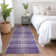 Premium Machine Washable Prisco Purple Rug