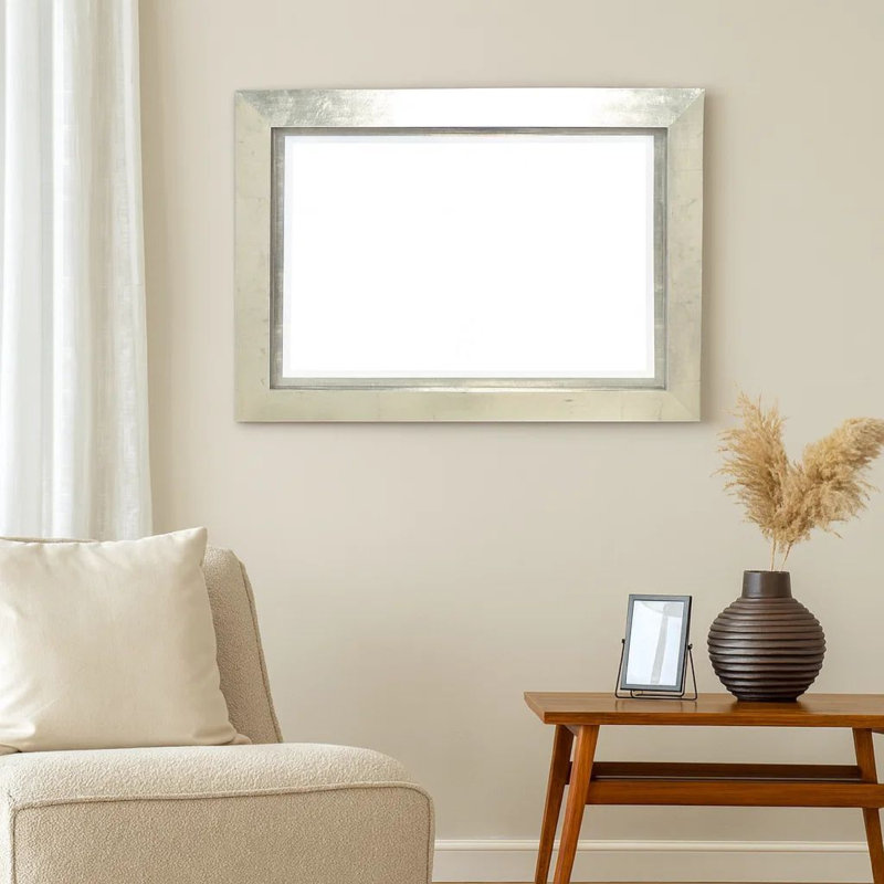 Miroir mural Posh & Luxe, Argent