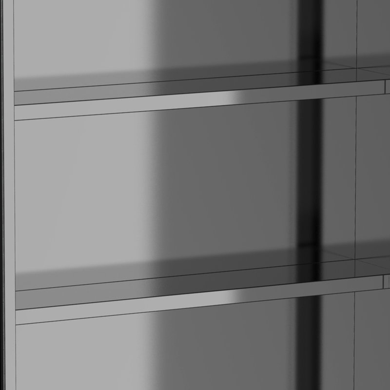 24"x26" Stainless Steel Bathroom Wall Storage - Mirrored Cabinet With Rust- Finish For Hygiene Products Organization Silver Double Door Mount Space Optimization