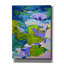  «Glitter Me Happy 1» par Dorothy Fagan, art mural sur toile, 40 po x 54 po