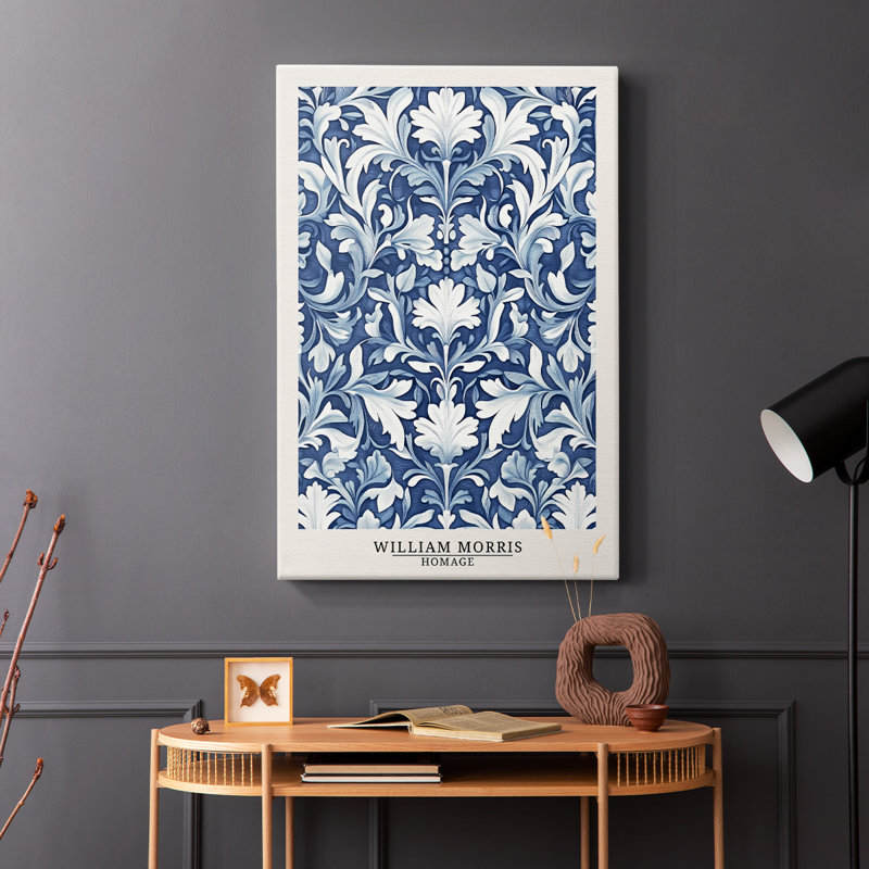Wm Morris Series DCLX III - Cavas enveloppés de galerie, H 36 po x l 24 po