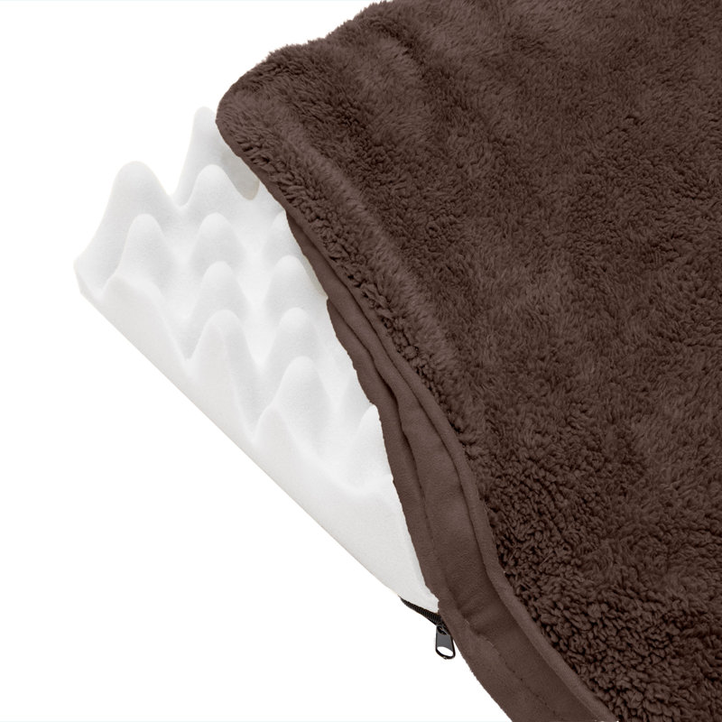 Coussin orthopédique Snuggle NAP Deluxe, Espresso, Grand (l 36 po x P 27 po x H 3 po)