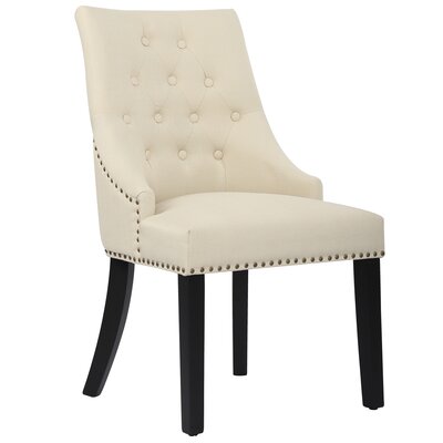 Gracie Oaks Hopkint Tufted Solid Back Parsons Chair & Reviews | Wayfair