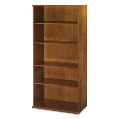 Whittenburg 72.88"" H x 35.75"" W 5 Shelf Standard Bookcase -  Red Barrel Studio®, 092E4A3D9B0E4ABCB5DC6B2A1229F469