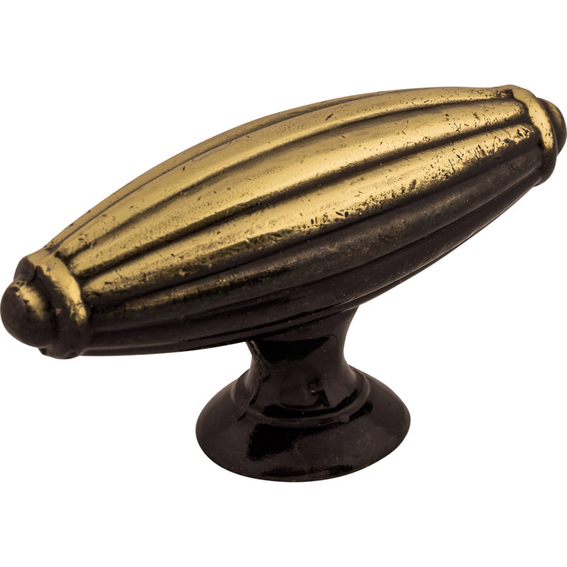 Tuscany 2 7/8" Length Bar Knob, Dark Antique Brass