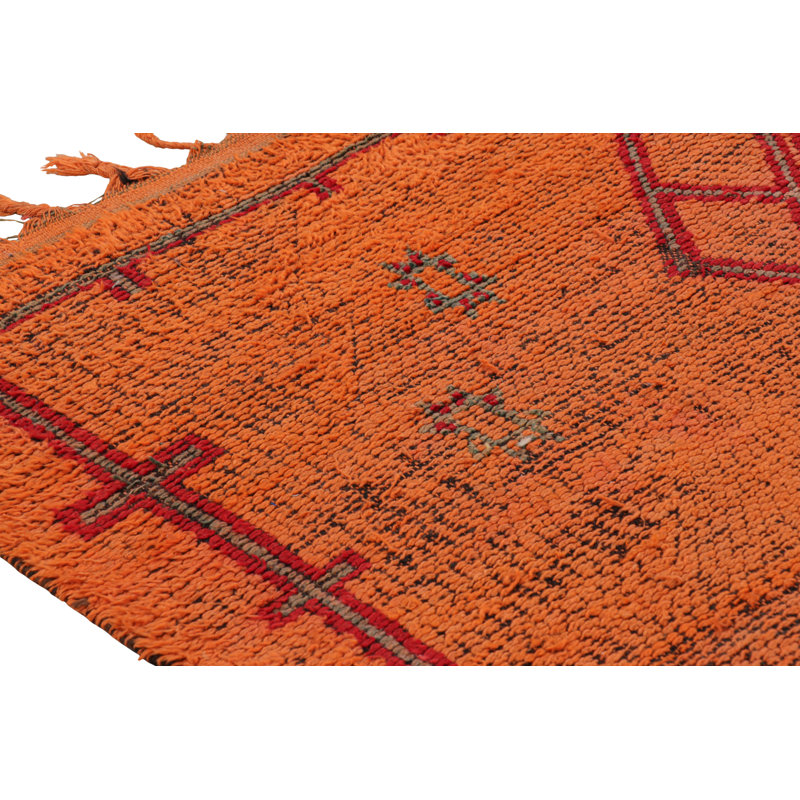 One-of-a-Kind 6'2”x8'11” Hand Knotted Area Rug