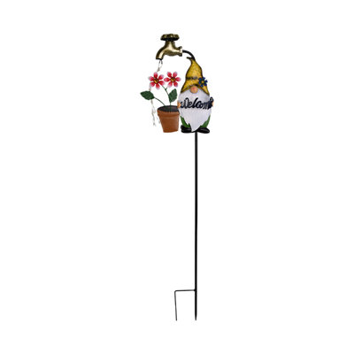 Christmas Atmospheres Decoration Solar Lights Resin Snowman Modern Courtyard Landscapes Outdoor Garden Floor Lights