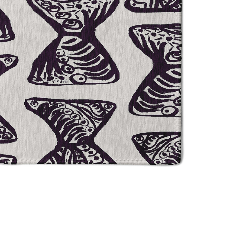Safari Chenille Geometric Indoor Rug, Rectangle 2' x 3'
