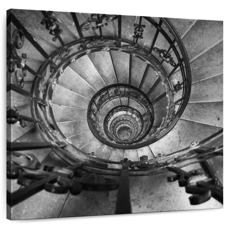 Escalier en colimaçon rétro Lilie I, H 24 po x l 24 po