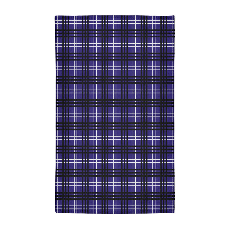 Tapis à carreaux mauve, Rectangle 4 pi x 6 pi
