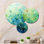 Misty Meadow II - Abstract Landscapes Metal Wall Art