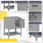 24" Single Bathroom Vanity Base Only-90979689