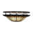 Danielburnham Glass Semi Flush Mount