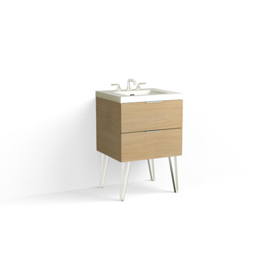 Avila 24" W Freestanding Single Bathroom Vanity with Dawson Leg