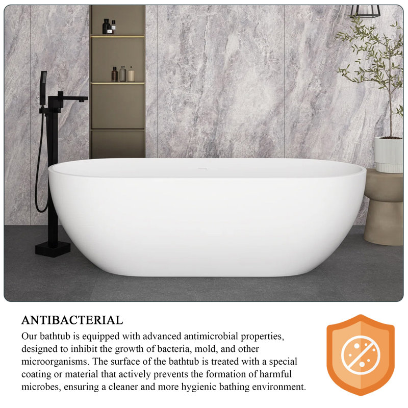 x Soaking Plastic / Acrylic Bathtub