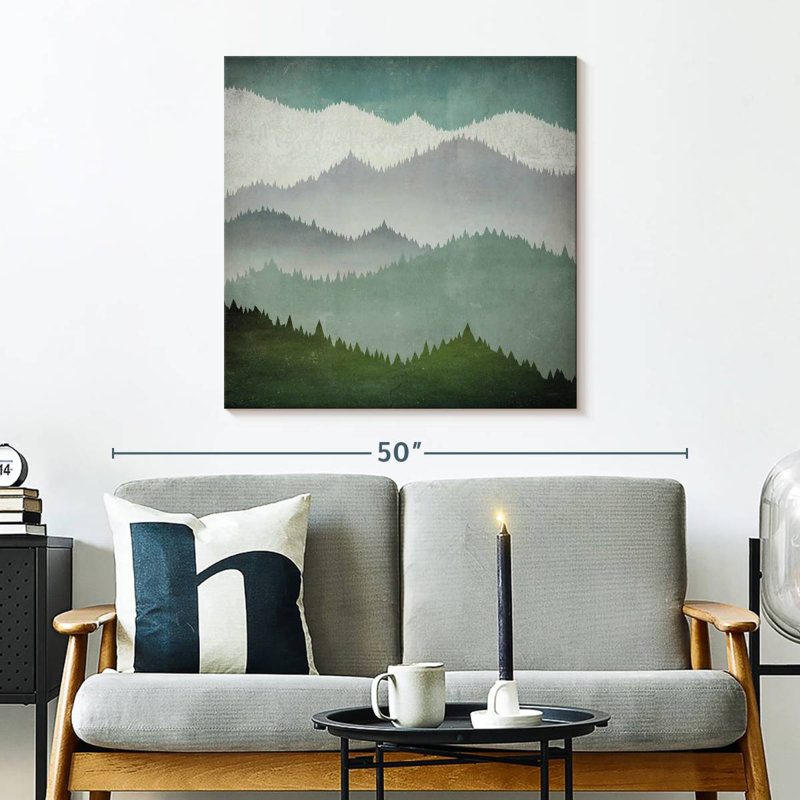 Avery Forest's First Snow, 30" H x 30" W