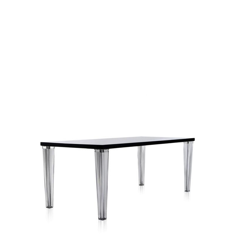 Table de salle à manger TopTop, Noir, 74,8 po x 35,43 po