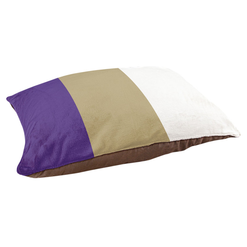 Coussin Washington, Mauve / milieu doré, Très grand (l 50 po x P 40 po x H 17 po)