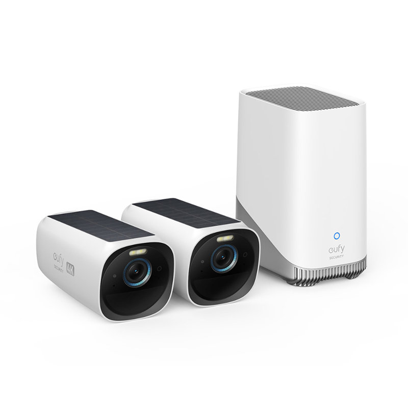 eufyCam 3 S330 4K 2-Cam Security Kit
