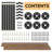 60" Industrial Rustic Wood Wall Shelf - Real Wooden Shelving - 2 Set-1249122939