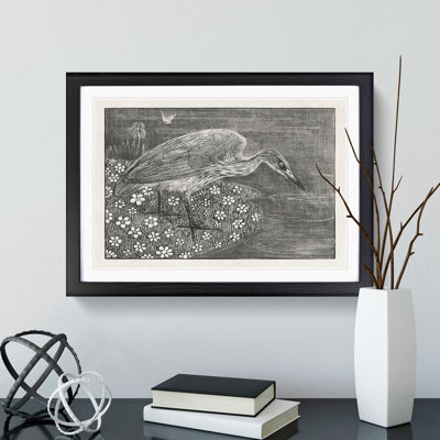 Heron by Theo Van Hoytema - Framed Print