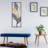 Handmade Decorative Metal Wall Accessory, 12.6 x 2.0 x 35.4 Inches | 100% Metal, Thickness: 0.03 Inches | Unique Hand-Painted Design with Color Variations | Perfect for Home Decor & Art Lovers