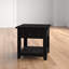 Table de bout en bois massif avec rangement Tadyn-964689999