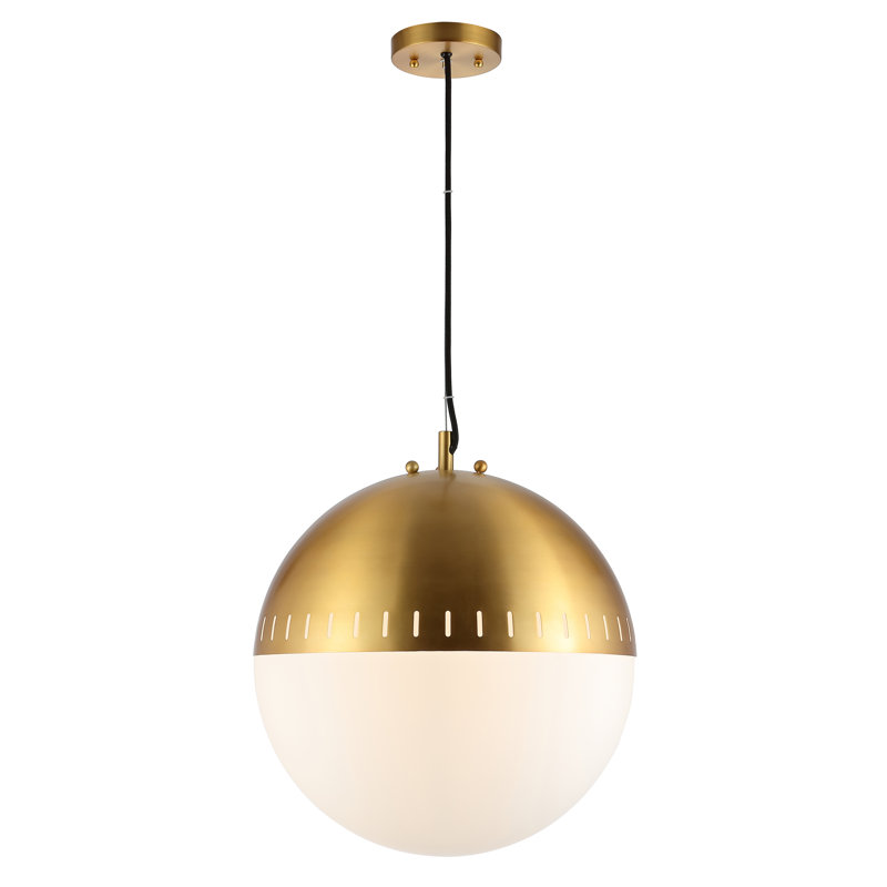 Luminaire sphère suspendu 1 lumières simple Staudt