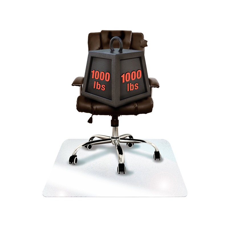 Cleartex Heavy Duty Hard Floor Straight  Chair Mat