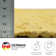 Handmade Happy cotton rug in yellow
