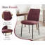Taylar 49.5cm H Upholstered Upholstered Back Accent-380143060